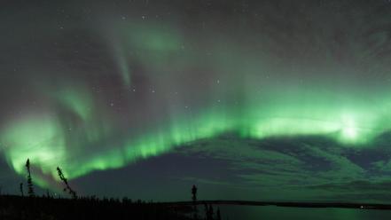 Sun stars moon milky way skyscapes wallpaper