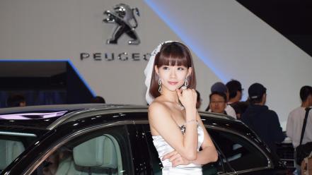Women models asians korean ahn ri na wallpaper