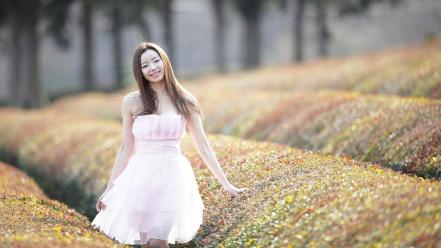 Women models asians korean min seo hee wallpaper
