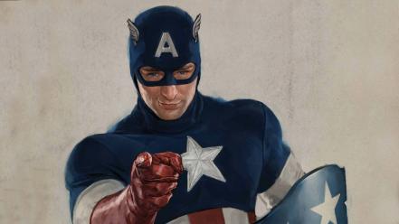 Captain america superhero wallpaper