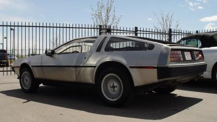 Cars delorean dmc automobile wallpaper