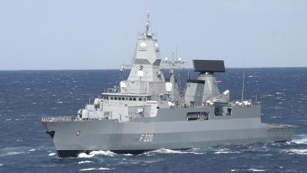 Forces fleet vessel warships blue sea marine wallpaper