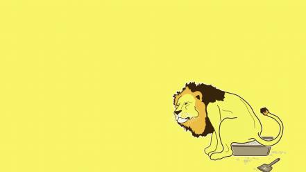 Funny fun-art wallpaper