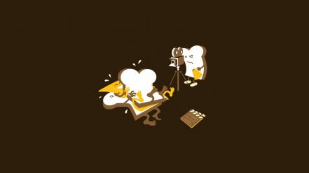 Funny fun-art wallpaper