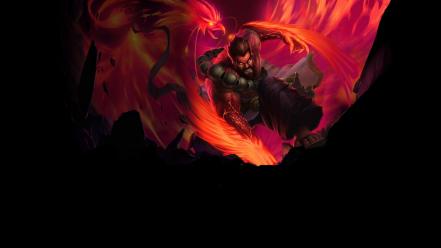 Games spirit guard legendary skin phoenix stance wallpaper