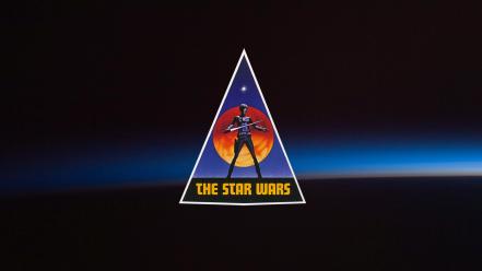 Star wars minimalistic lucas logos wallpaper