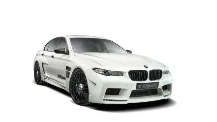 Studio bmw m5 hamann white background wallpaper