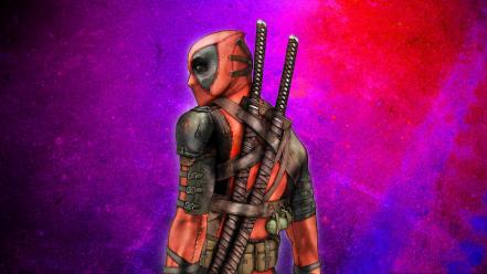 Wade wilson digital art marvel (comic character) wallpaper