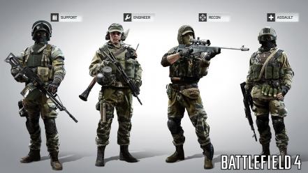 Ak-74m battlefield 4 ea games russian wallpaper