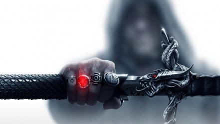 Dragons rings dragon age swords inquisition wallpaper