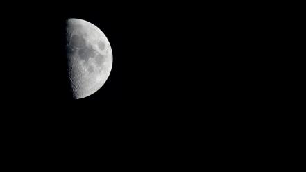 Night moon sky wallpaper