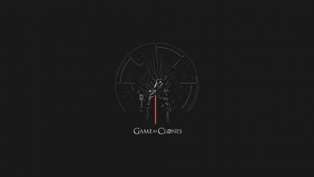 Of thrones star wars the clone black wallpaper