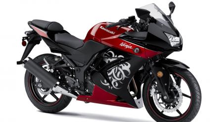 Red kawasaki ninja 250r wallpaper