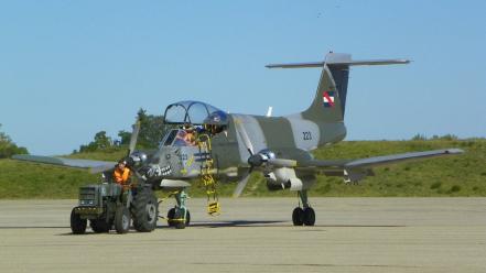 58 pucará uruguayan aircraft airforce air force wallpaper