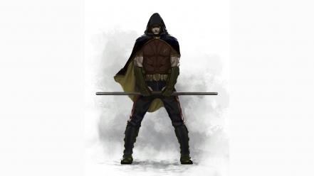 Batman arkham city dc comics robin wallpaper