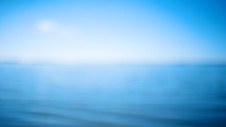 Blue sea vacation wallpaper