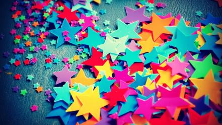 Colorful stars wallpaper