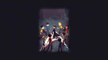 Kirk nolife spock star trek into darkness wallpaper