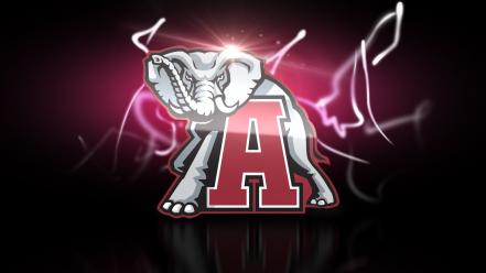 Alabama football logo wallpaper