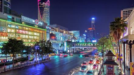 Bangkok cities cityscapes wallpaper