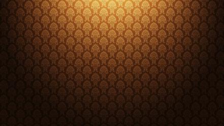 Brown pattern background wallpaper