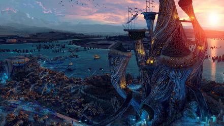 Elder scrolls morrowind temples wallpaper