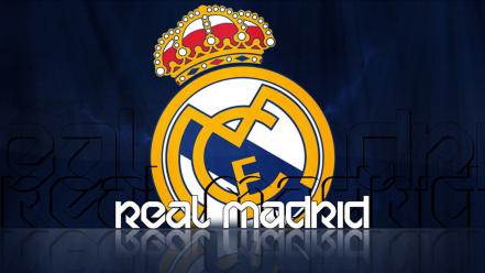 Football logos real madrid teams soccer sports wallpaper