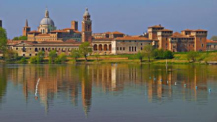 Italia italy mantova architecture castles wallpaper