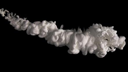Artwork black and white background minimalistic smoke wallpaper