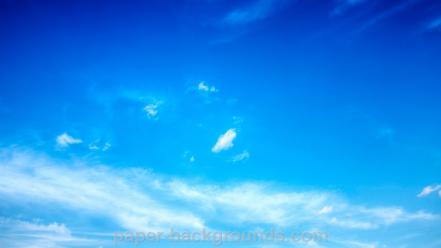 Blue sky wallpaper