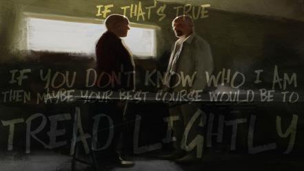 Breaking bad walter white fan art typography wallpaper