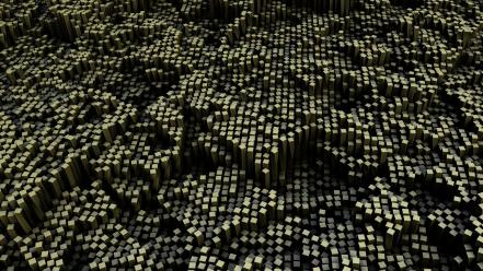 Cgi computer graphics minimalistic wallpaper