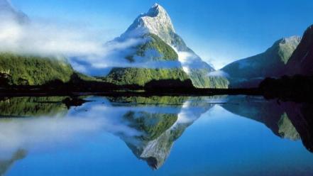 Cool mountain nature wallpaper