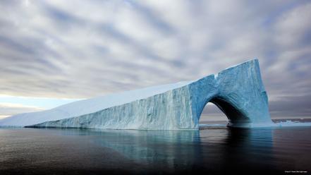 Greenland ice nature ocean water wallpaper