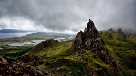 Highlands scottish mountains natural wallpaper