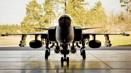 Jas 39 gripen saab aircraft wallpaper