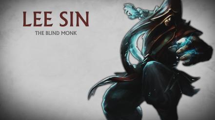 League of legends lee sin video games wallpaper