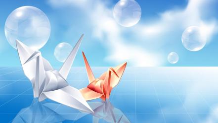 Origami 3d animation wallpaper