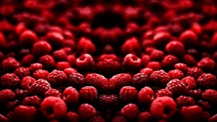 Red fruits background wallpaper