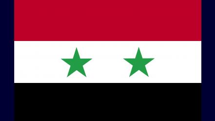 Syria flags nations wallpaper