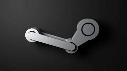 3d steam logo wallpaper
