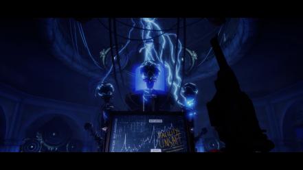 Bioshock infinite elizabeth songbird steam video games wallpaper