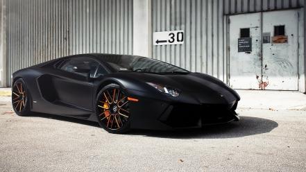Black lamborghini car wallpaper