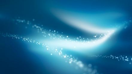 Blue lights background wallpaper