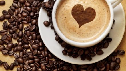 Cafe black coffee food wallpaper