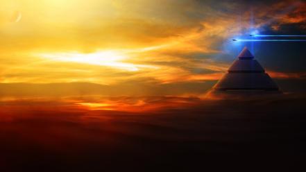 Cool pyramid wallpaper
