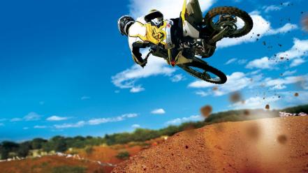 Motocross jumps wallpaper