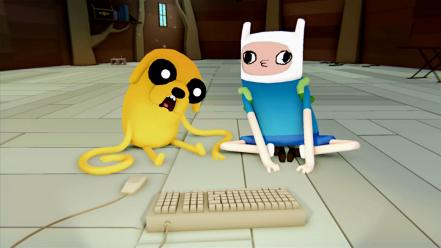 Adventure time with finn and jake wallpaper