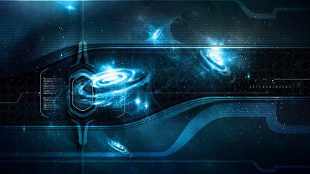 Artistic artwork digital art futuristic outer space wallpaper
