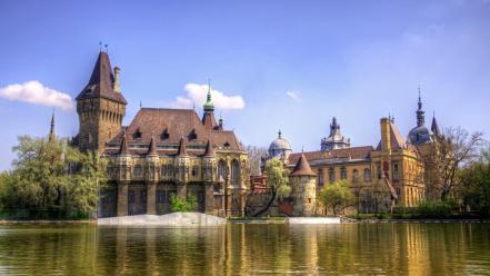 Budapest roman romania vajdahunyad castle wallpaper